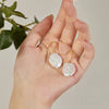 Silver Drop Earrings Baroque Shape Freshwater Pearl Earrings for Women - Image 2