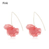 1Pair Designs Multicolored Resin Flower Long Earrings Bohemia Handmade Petal Dangle Earrings For Women Gift - Image 19