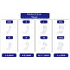 8Pcs/set Silicone Ring Size Adjuster Transparent Loose Rings Ring Tighten Reducer Anti-Loss Ring Size Retainer - Image 6