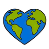 Love Earth Enamel Pins Plant Garland Heart Smile Planet Cat Brooches Lapel Badges Environment Protection Jewelry Gift For Friend - Image 20