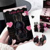 Gege Bear Pink Rabbit Velvet Matte Lip Cream Black Rabbit Water light lip glaze matte mirror pendant lipstick lip gloss - Image 3