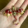Enamel Fly Dragon Brooch for Women Men Rhinestone Beautiful Legand Animal Party Office Classic Broochs Pins Gifts Accessories - Image 2