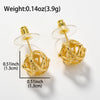 Gold Plated Bohemia Bride Earrings Dubai Jewelry for Women Wedding Valentine Anniversary Birthday Christmas Gift - Image 6