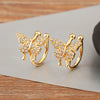 Butterfly/Star Shape No Piercings Clip Earrings For Women Single Multilayer Shine Zircon Ear Cuff Jewelry - Image 12