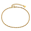 Adjustable Satellite Beaded Anklet Bracelets for Women,Stainless Steel Summer Beach Foot Chain Stainless Steel - Image 15