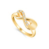 Infinity Cremation Ring for Ashes Holder Keepsake Jewelry Stainless Steel Memorial Finger Ring for Women - Image 8