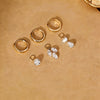 High-quality ASTM Titanium Classic Pear-cut Zirconia Accessory Charm Earrings Jewelry Items - Image 4