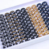 10pcs/lot Simple Stainless Steel Ring For Men Women Beautiful Punk Jewelry Vintage Birthday Party Gifts - Image 17