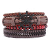 Classic Hand-Woven Leather Bracelet Multilayer Men Bracelets Punk Beads Bangle for Friend Charm Jewelry Gifts - Image 16