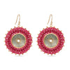 Badu Colorful Round Beaded Drop Earrings For Women Handmade Bohemia Beads Crystal Big Earrings Jewelry Gifts - Image 17