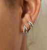 8pcs Crystal Circle Huggie Hoop Earrings for Women Simple Small Round Dangle Drops Earring Punk Jewelry Gifts - Image 9
