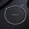 Cuban Chain Men Bracelet Classic Stainless Steel 3/5/7/9mm Width Chain Bracelet For Men Women Jewelry Gift - Image 6