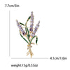 Rhinestone Ear of Wheat Brooches for Women Unisex Plant Pins 3-color Available Casual Party Accessories Gifts - Image 2
