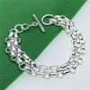 silver bracelet TO ring bracelet women engagement jewelry gift - Image 5