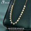 Sparkling 3MM Bubble-Style Necklace Gold Choker Necklace for Women Wedding Jewelry Accessories - Image 2