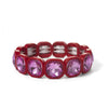Colorful Crystal Bead Bracelet with Elastic Fit - Image 14