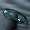 Simple Style Men Women Bracelet 3mm Durable Marine Rope With Polished Steel Closure Jewelry Summer Beach Gifts - Image 2