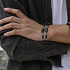 12 Constellation Zodiac Bracele Signs Beads Couples Bracelet Square Volcanic Stone Elastic Charm Bracelet for Women Men Gift - Image 4