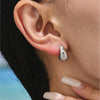 Water Drop Shaped Stud Earrings In Stainless Steel Gold Plated Droplet Earring Ear Studs For Women - Image 4