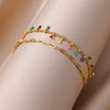 Colorful Boho Drops Anklets For Women Gold Color Stainless Steel Geometric Anklet Wedding Aesthetic Summer Jewelry Gift - Image 37