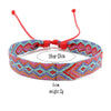 8Pcs/set Handwoven friendship bracelet Bohemian style adjustable hand rope for men and women - Image 6
