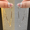 Stainless Steel Bracelet Jewelry Minimalist Zircon Charm Blade Chain Women’s Bracelet Accessories - Image 9