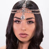Stonefans Water Droplet Pendant Headdress Jewelry Handmade Club Wedding Bling Rhinestone Hat Festival Women Headbands