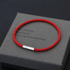 Minimalist Lucky Red String Bracelet For Men Women 7 Colors Fabric Braclet Couple Rope Braslet Friendship Jewelry - Image 1