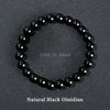 6 8 10mm Natural Stone Lapis Lazuli Amethyst Quartz Bead Bracelet Women Men Elastic Bracelet Jewelry Gift - Image 13