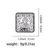 Weird-Girls Enamel Pin Women Brooch Pines Lapel Pins Badge on Backpack Clothing Accessories Jewelry Friends Gifts - Image 2
