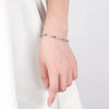 Silver Wave Zircon Retro Bracelet For Women Wedding Party Charm Jewelry - Image 3