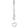 Faux Fake Belly Butterfly Fake Belly Piercing Heart Clip On Umbilical Navel Fake Pircing Moon Star Leaves Cartilage Earring Clip - Image 7
