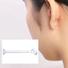 2pcs Clear Surgery Bioflex Nose Rings Belly Rings Septum Eyebrow Lip Cartilage Earring Industrial Plastic Piercing Jewelry - Image 4