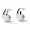 Heart Stainless Steel Earrings for Women Zircon Gold Color Hoop Earring Aesthetic Ear Piercing Jewelry Accessories - Image 16