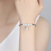 Silver Bangles Bracelets for Women Adjustable Hollow Bells Ball Bracelets Party Charm Jewelry - Image 3