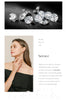 Bezel Setting Ring Silver Beads Stackable Finger Rings For Women Lab Diamond Jewelry - Image 27