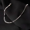 Silver Bracelets for Women Simple Korean Multi Layer Coil Adjustable Bracelets Party Wedding Jewelry Gifts - Image 2