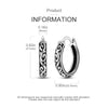 Small Hoop Earrings with Butterfly and Heart Motifs - Image 42