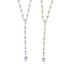Geometric CZ Station Link Chain Choker Sexy Long Lariat Women Necklace Iced Out Zirconia Jewelry - Image 16