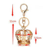 Crown Pendant Necklace on Long Sweater Chain - Image 5