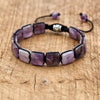 10MM Stone Hematite Amethyst Braided Bracelet Bangle Punk Man Women Friendship Charm Bracelet Handmade Jewelry - Image 24