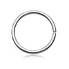 8mm Titanium Double Helix Nose Rings Hinged Segment Ring Ear CartilageTragus Helix Lip Piercing Nose Hoop Studs Punk Jewelry 1PC - Image 8
