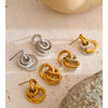 Stainless Steel Multi Circle Round Drop Earrings Daily Recommend Attractive Women Jewelry Gift - Image 6