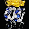 Butterfly Silver Color Korean Stud Earring for Women Wedding Cute Gothic Drop Earing Party Gift Z5 - Image 24