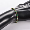 4 mm Turkish Evil Eye Bead Anklet in Multiple Colors and Lengths - Image 3