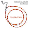 2mm Stone Bead Choker Necklace 40cm - Image 20