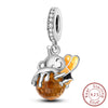 Silver Charm Beads Glowing Luminous Firefly Butterfly Pendant for Bracelet Charm Jewelry - Image 11