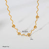 Stainless Steel Shiny Zirconia Pendant Necklace For Women Delicate Pvd Plated Charm Jewelry Gift - Image 13