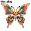Classical Butterfly Brooches For Women Unisex 2-color Enamel Lovely Insects Party Casual Brooch Pins Gifts - Image 2