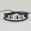 Horse Head Pattern Black Leather Bracelet Men Wrap Bracelet Horse-riding Lovers Gift - Image 8